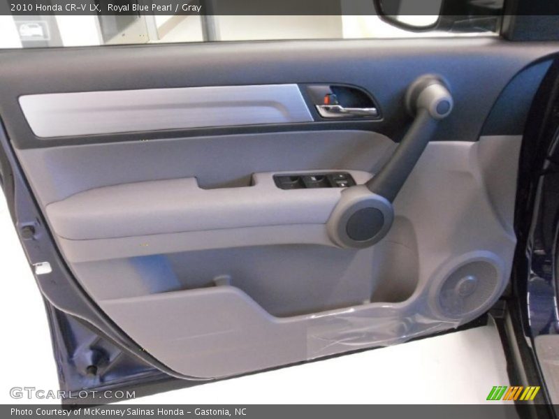 Royal Blue Pearl / Gray 2010 Honda CR-V LX