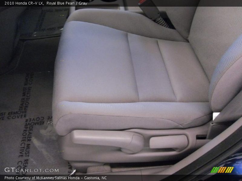 Royal Blue Pearl / Gray 2010 Honda CR-V LX