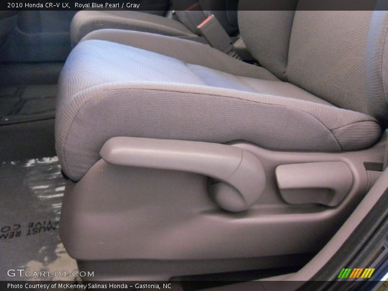 Royal Blue Pearl / Gray 2010 Honda CR-V LX