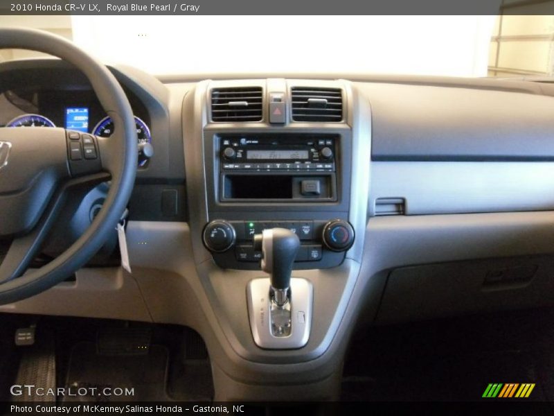 Royal Blue Pearl / Gray 2010 Honda CR-V LX