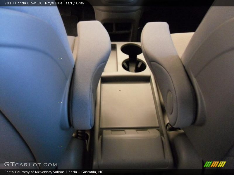 Royal Blue Pearl / Gray 2010 Honda CR-V LX