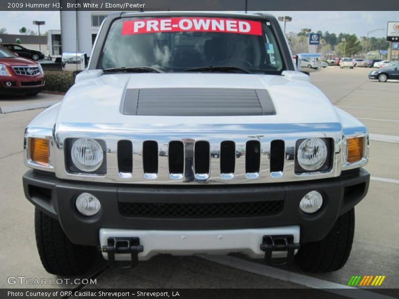 Birch White / Ebony/Pewter 2009 Hummer H3