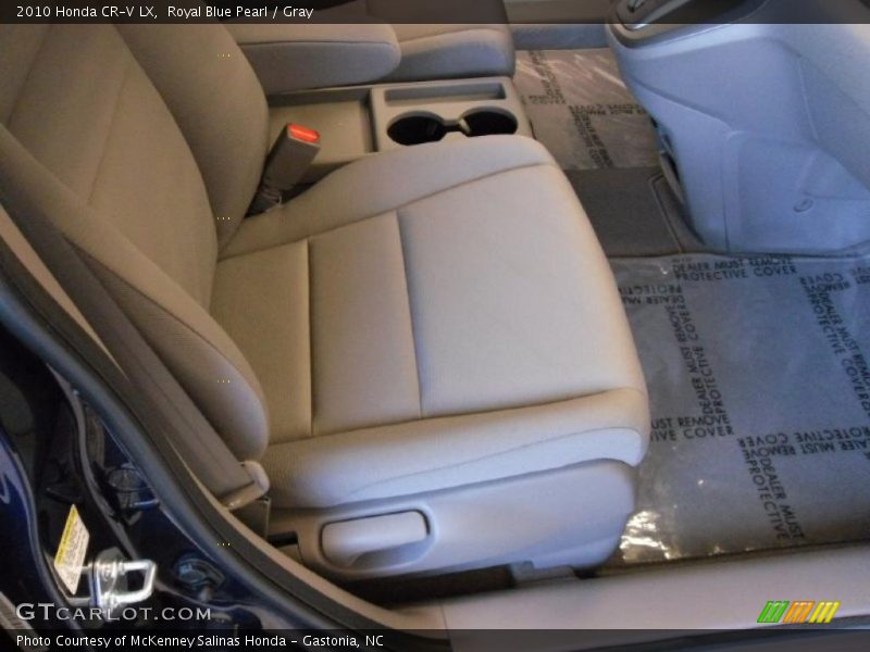 Royal Blue Pearl / Gray 2010 Honda CR-V LX
