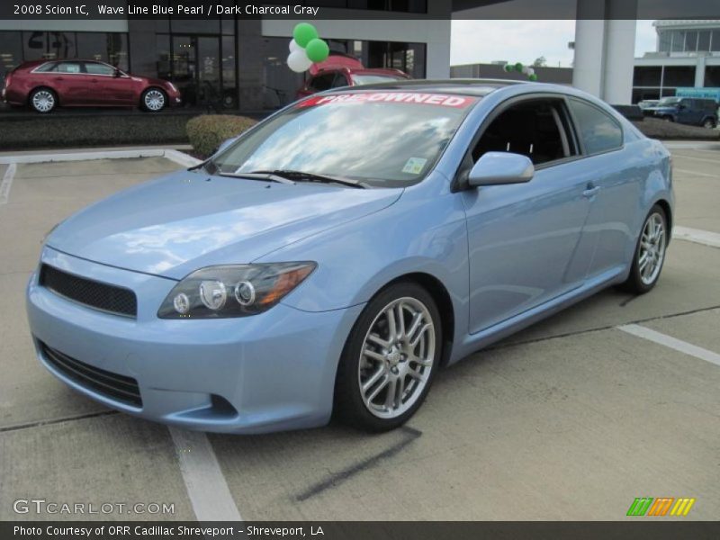 Wave Line Blue Pearl / Dark Charcoal Gray 2008 Scion tC