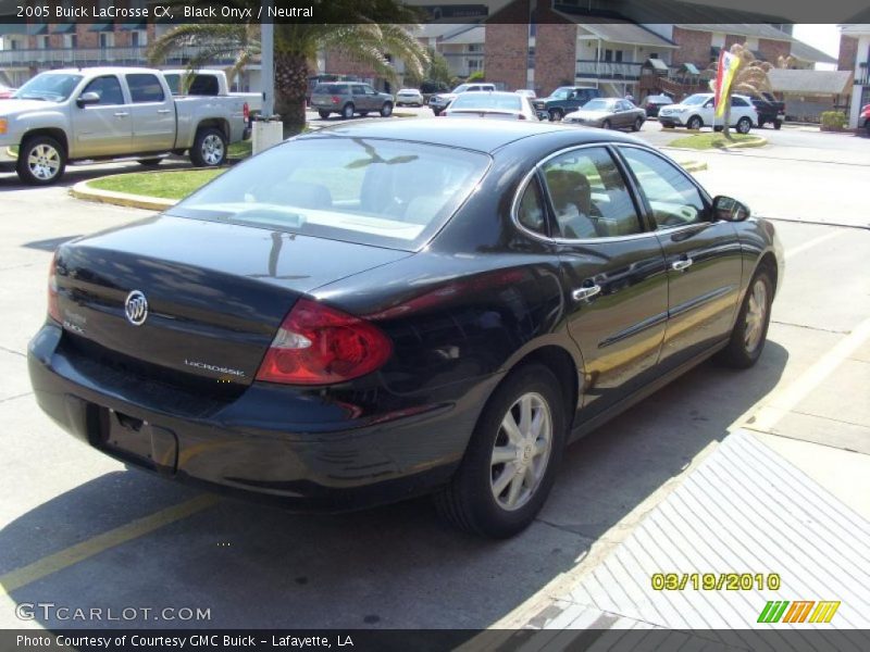 Black Onyx / Neutral 2005 Buick LaCrosse CX