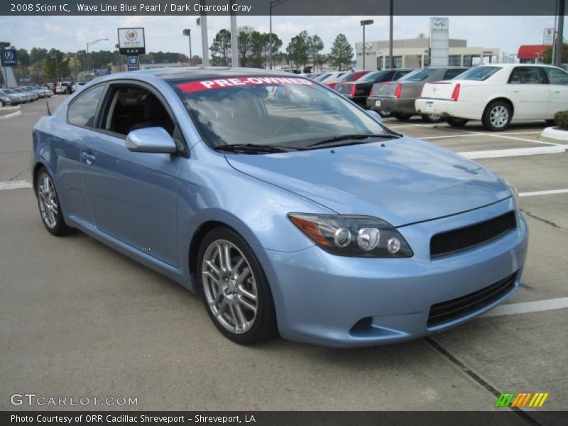 Wave Line Blue Pearl / Dark Charcoal Gray 2008 Scion tC