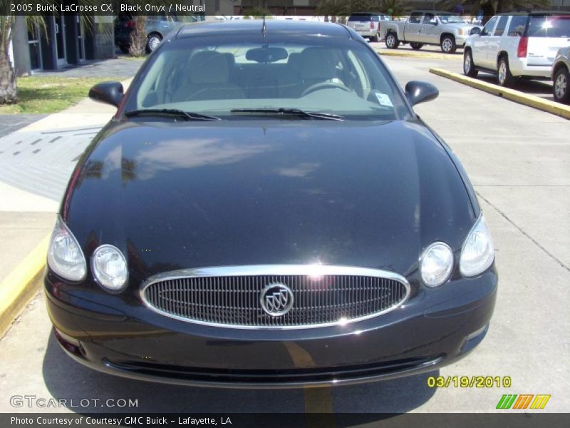 Black Onyx / Neutral 2005 Buick LaCrosse CX