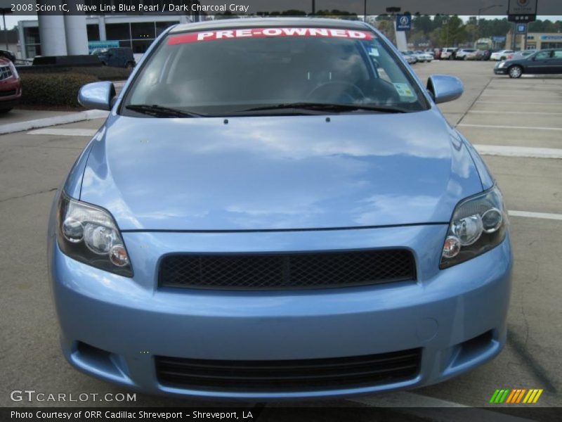 Wave Line Blue Pearl / Dark Charcoal Gray 2008 Scion tC