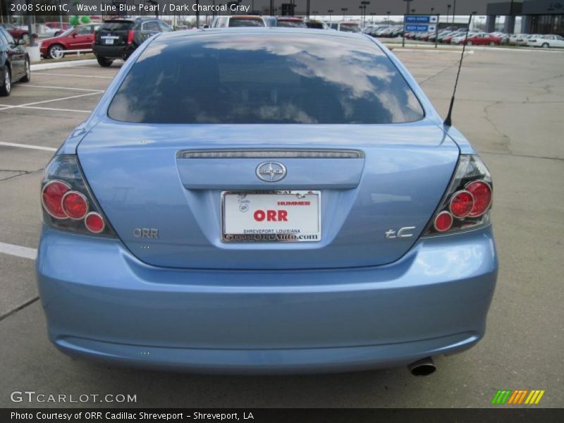 Wave Line Blue Pearl / Dark Charcoal Gray 2008 Scion tC