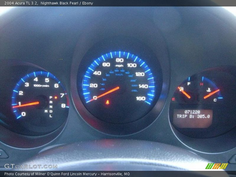 Nighthawk Black Pearl / Ebony 2004 Acura TL 3.2