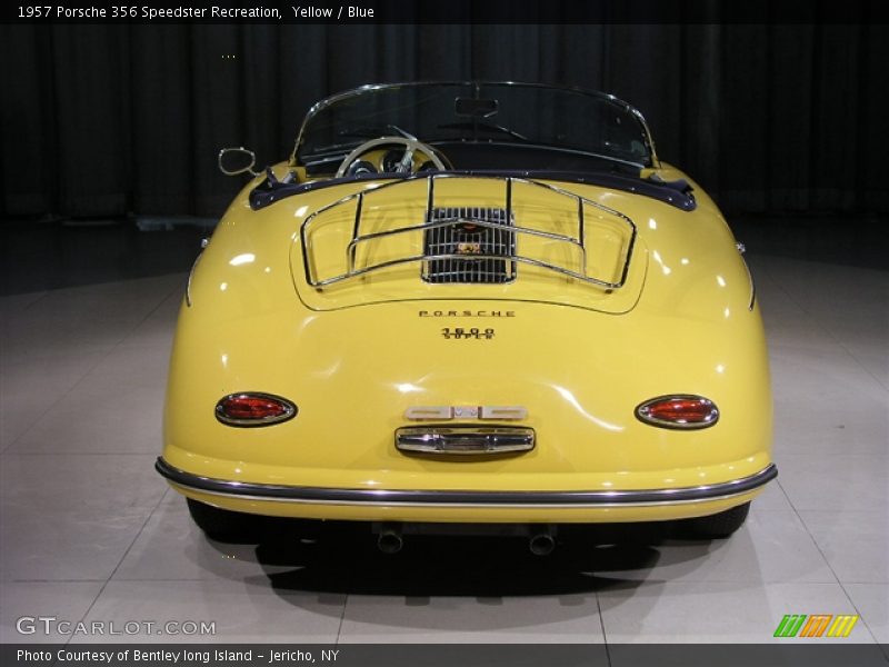 Yellow / Blue 1957 Porsche 356 Speedster Recreation