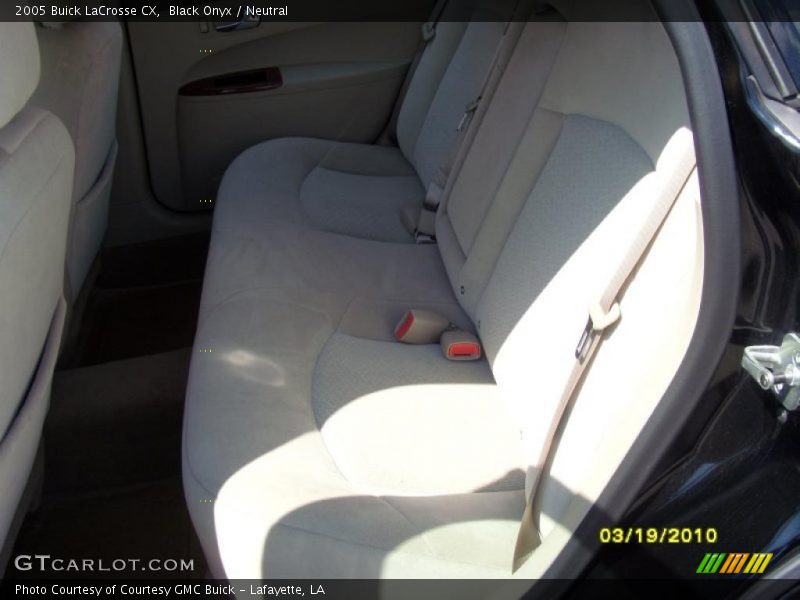 Black Onyx / Neutral 2005 Buick LaCrosse CX