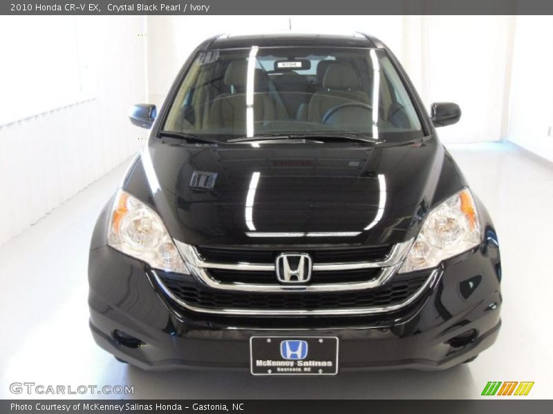 Crystal Black Pearl / Ivory 2010 Honda CR-V EX
