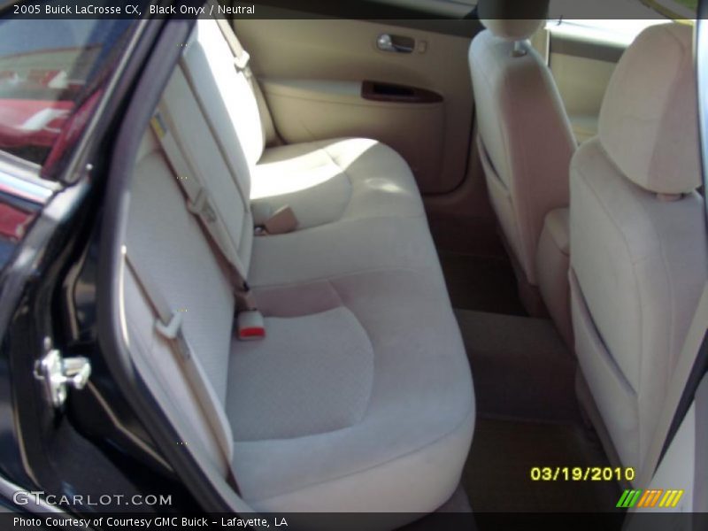 Black Onyx / Neutral 2005 Buick LaCrosse CX