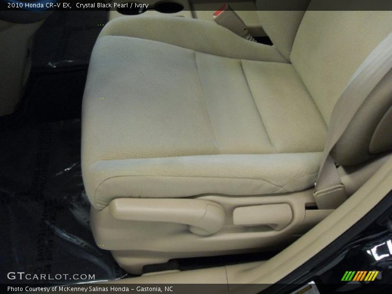 Crystal Black Pearl / Ivory 2010 Honda CR-V EX