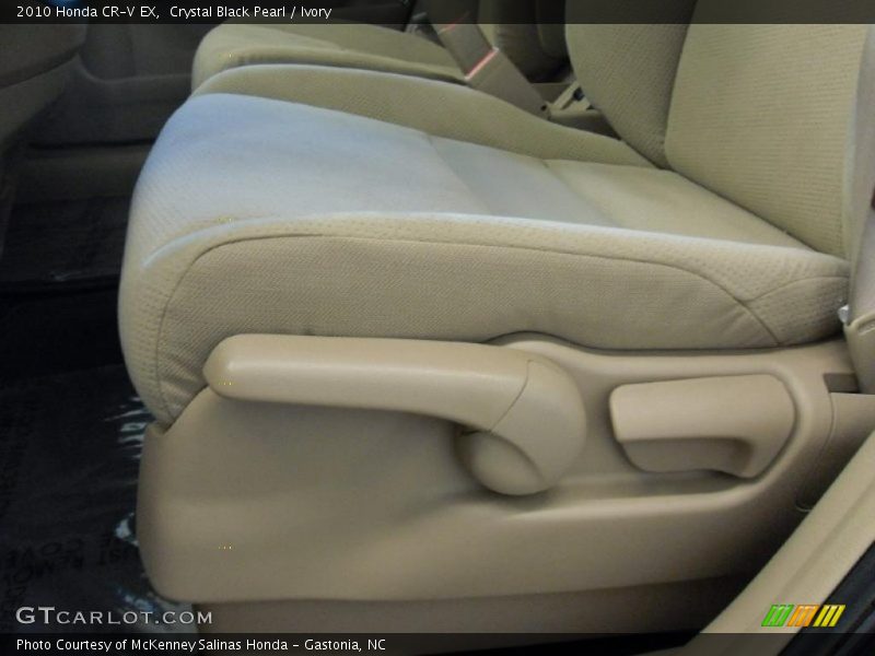 Crystal Black Pearl / Ivory 2010 Honda CR-V EX