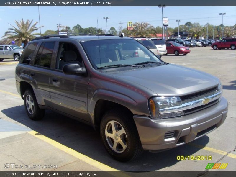 Graystone Metallic / Light Gray 2006 Chevrolet TrailBlazer LS