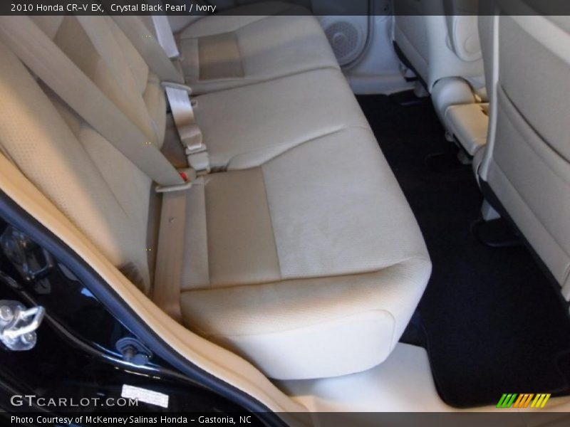 Crystal Black Pearl / Ivory 2010 Honda CR-V EX