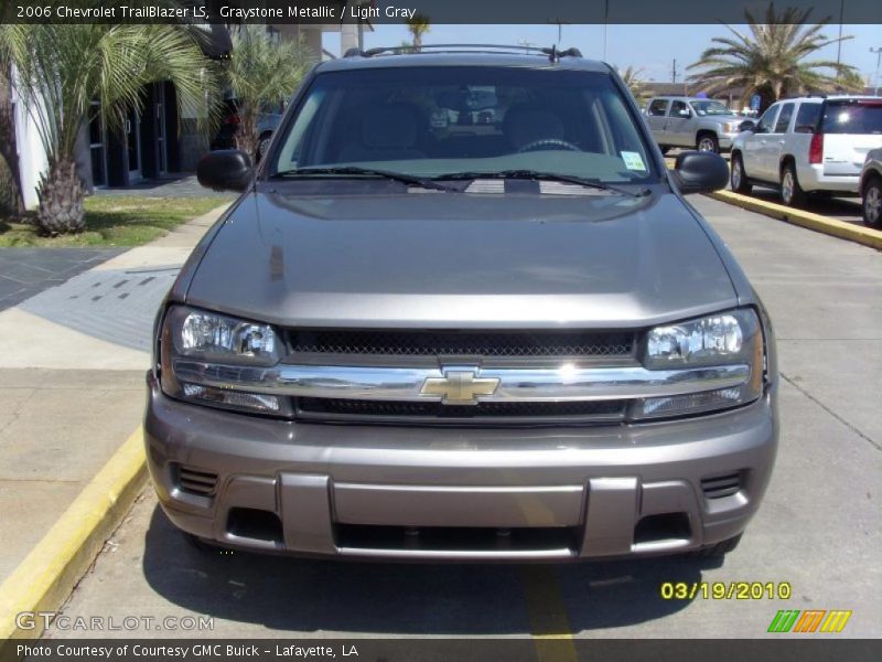 Graystone Metallic / Light Gray 2006 Chevrolet TrailBlazer LS