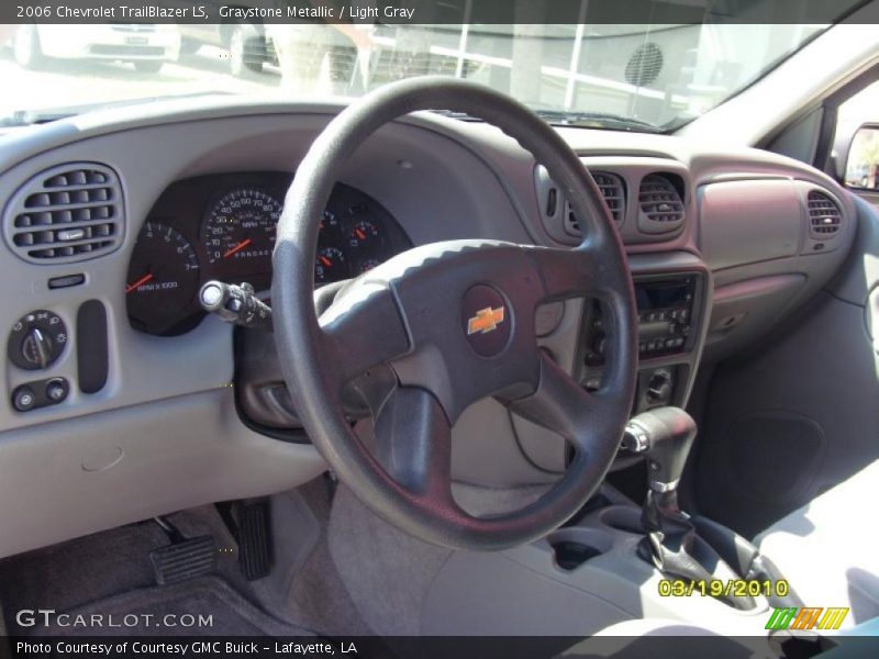 Graystone Metallic / Light Gray 2006 Chevrolet TrailBlazer LS