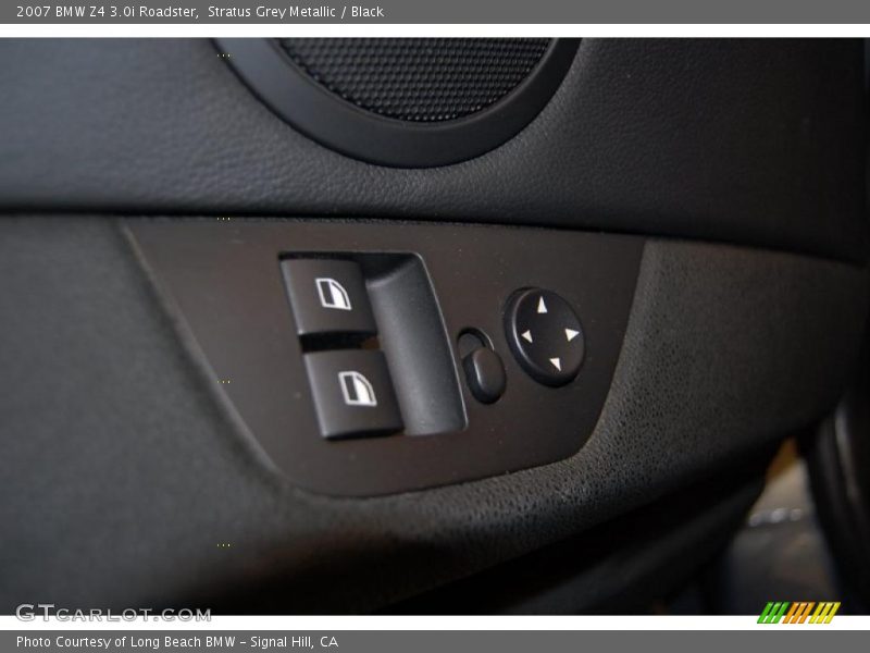 Stratus Grey Metallic / Black 2007 BMW Z4 3.0i Roadster