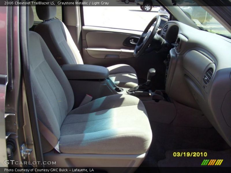 Graystone Metallic / Light Gray 2006 Chevrolet TrailBlazer LS