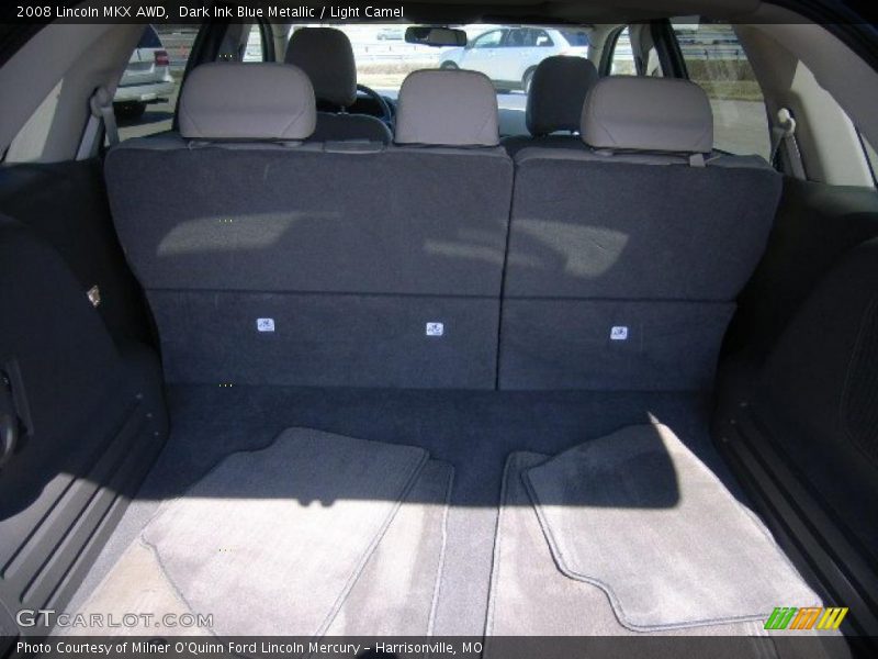 Dark Ink Blue Metallic / Light Camel 2008 Lincoln MKX AWD