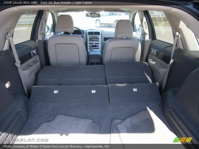 Dark Ink Blue Metallic / Light Camel 2008 Lincoln MKX AWD