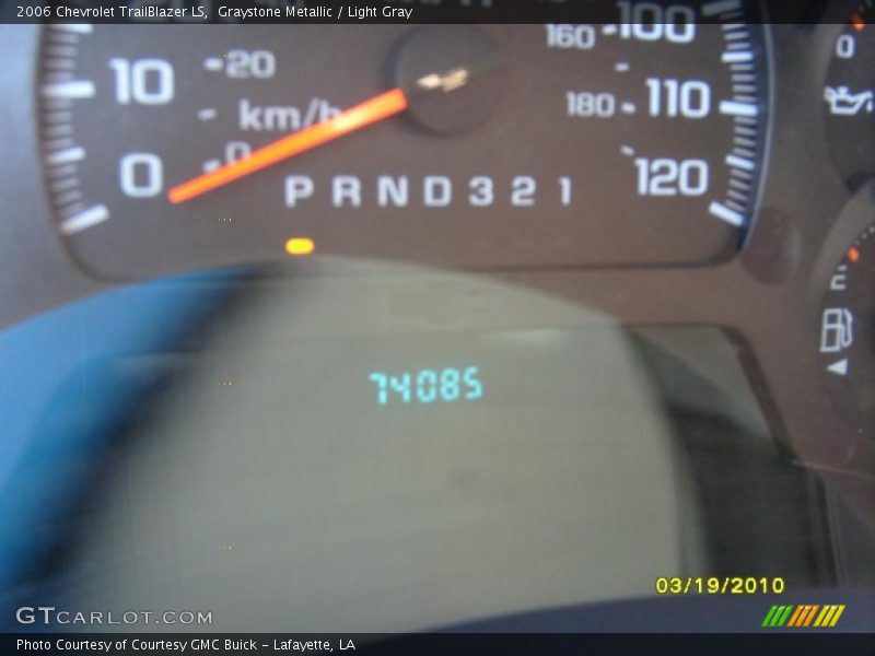 Graystone Metallic / Light Gray 2006 Chevrolet TrailBlazer LS