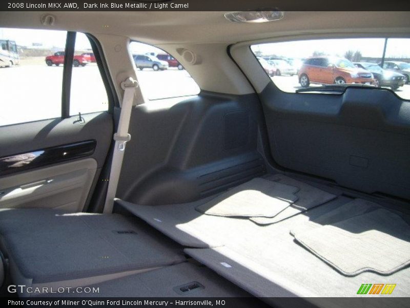 Dark Ink Blue Metallic / Light Camel 2008 Lincoln MKX AWD