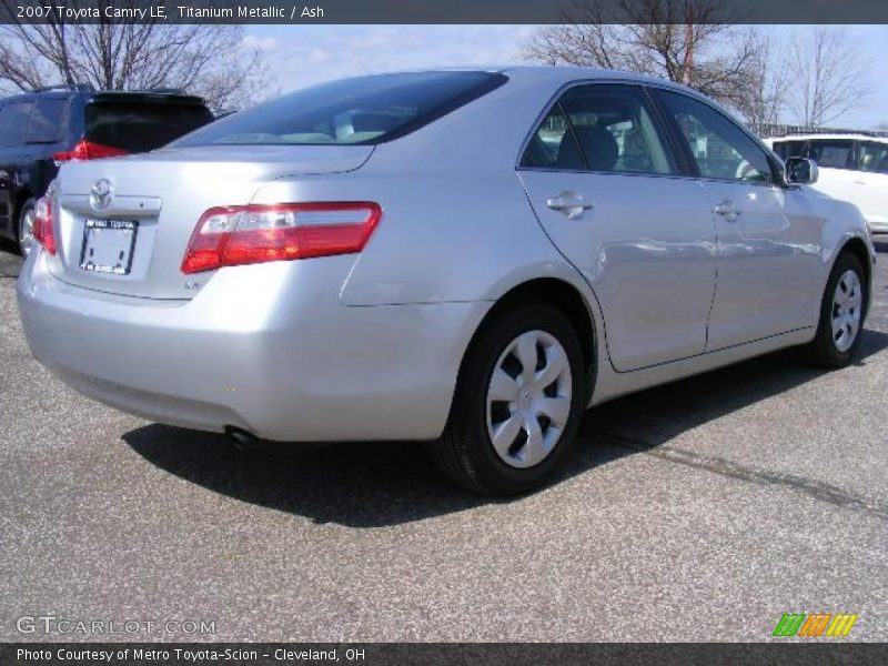 Titanium Metallic / Ash 2007 Toyota Camry LE