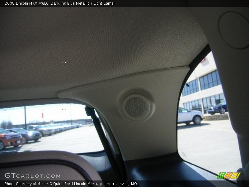 Dark Ink Blue Metallic / Light Camel 2008 Lincoln MKX AWD