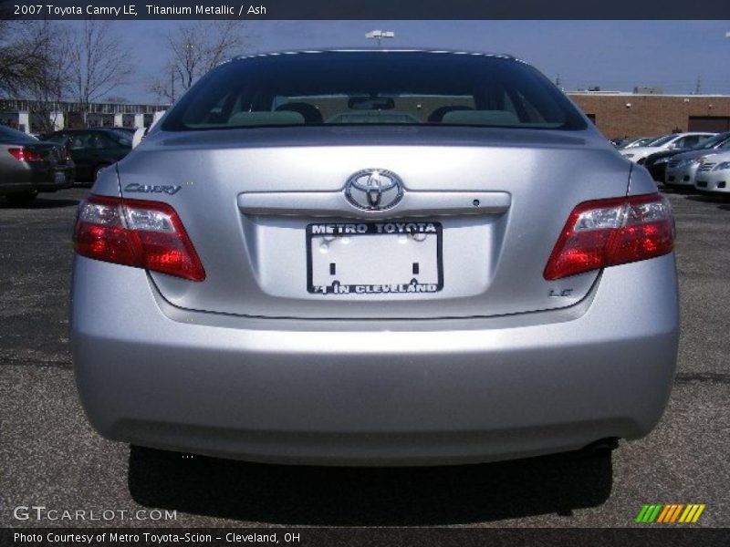 Titanium Metallic / Ash 2007 Toyota Camry LE