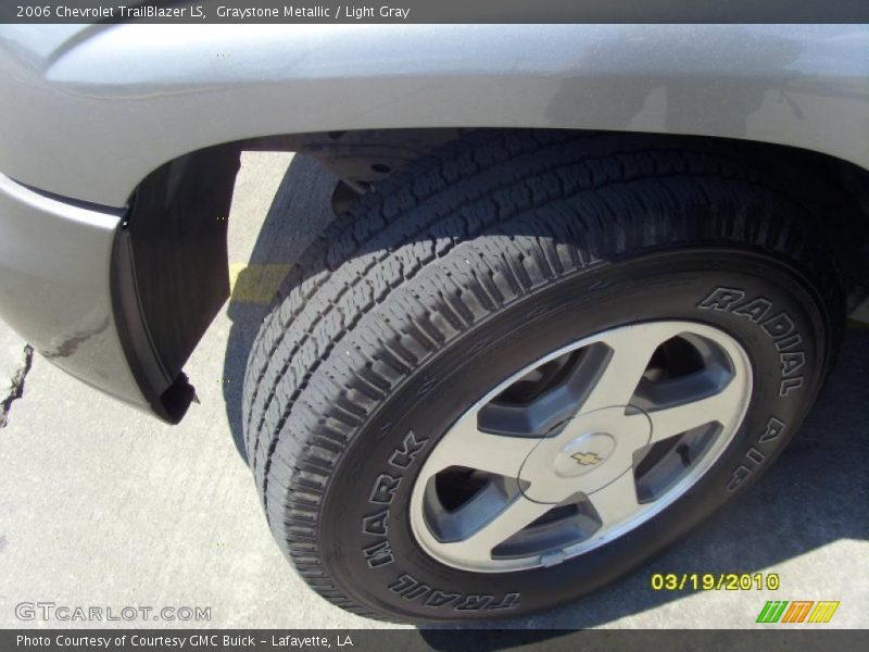 Graystone Metallic / Light Gray 2006 Chevrolet TrailBlazer LS