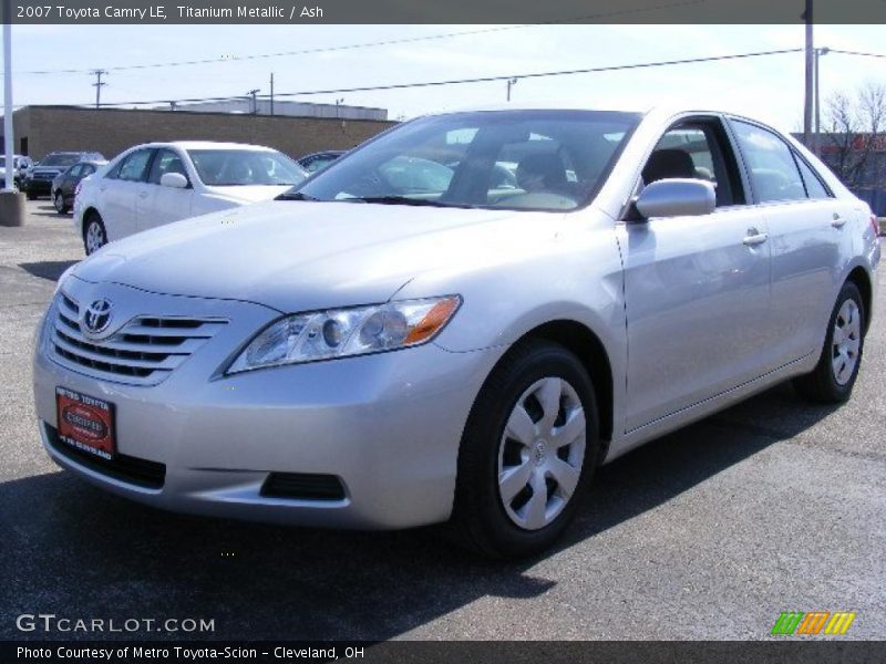 Titanium Metallic / Ash 2007 Toyota Camry LE