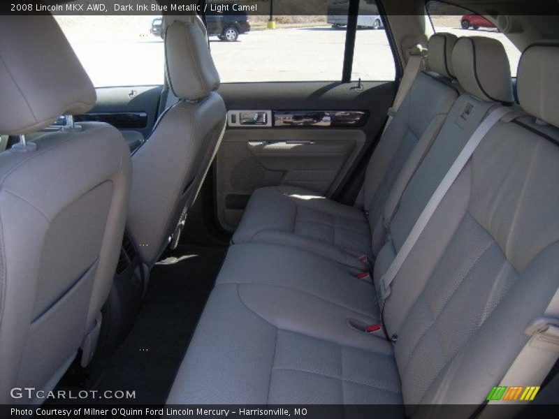 Dark Ink Blue Metallic / Light Camel 2008 Lincoln MKX AWD