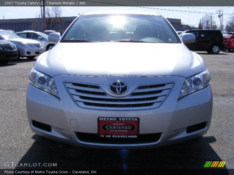 Titanium Metallic / Ash 2007 Toyota Camry LE