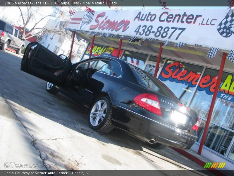 Black Opal Metallic / Black 2006 Mercedes-Benz CLK 350 Coupe