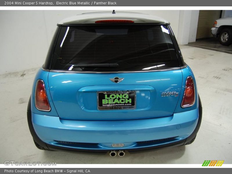 Electric Blue Metallic / Panther Black 2004 Mini Cooper S Hardtop