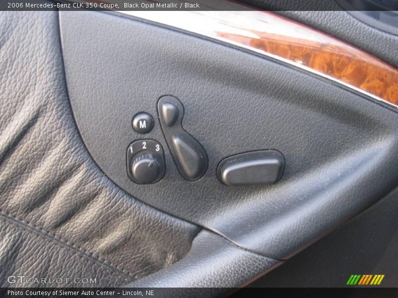 Black Opal Metallic / Black 2006 Mercedes-Benz CLK 350 Coupe