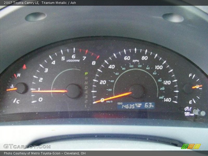Titanium Metallic / Ash 2007 Toyota Camry LE
