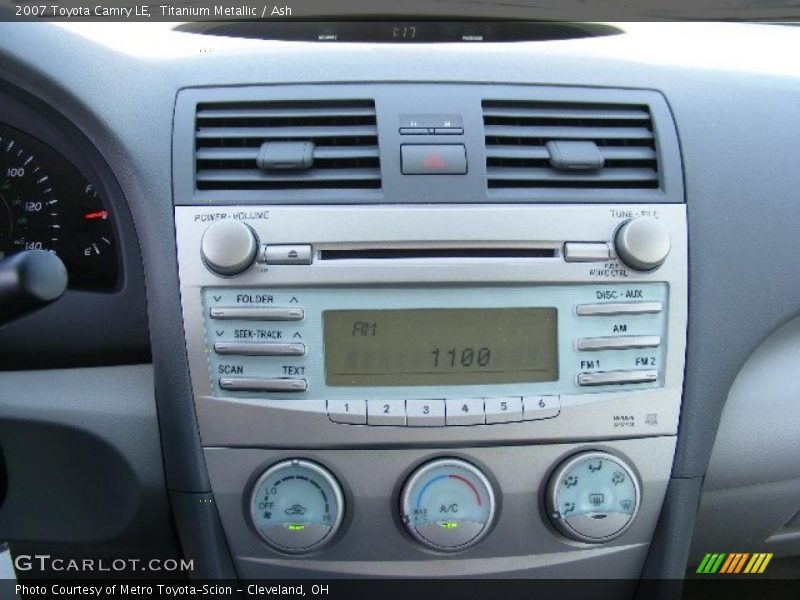 Titanium Metallic / Ash 2007 Toyota Camry LE