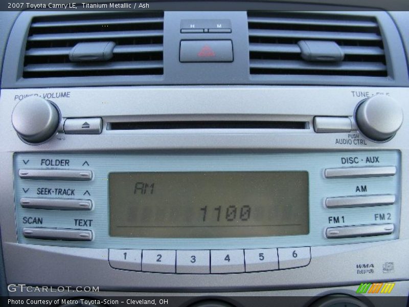 Titanium Metallic / Ash 2007 Toyota Camry LE