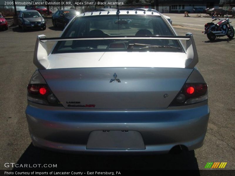 Apex Silver / Black Alcantara 2006 Mitsubishi Lancer Evolution IX MR