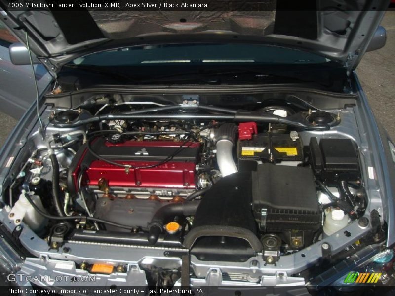 Apex Silver / Black Alcantara 2006 Mitsubishi Lancer Evolution IX MR