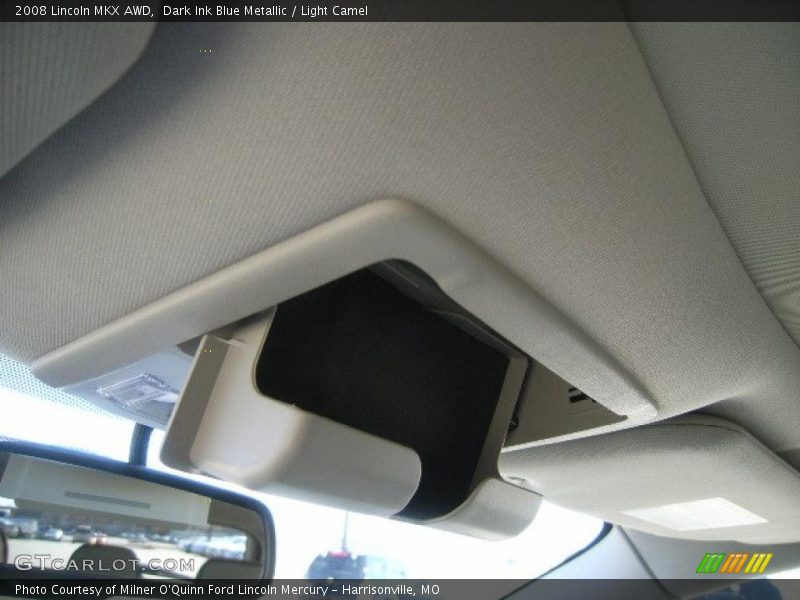 Dark Ink Blue Metallic / Light Camel 2008 Lincoln MKX AWD