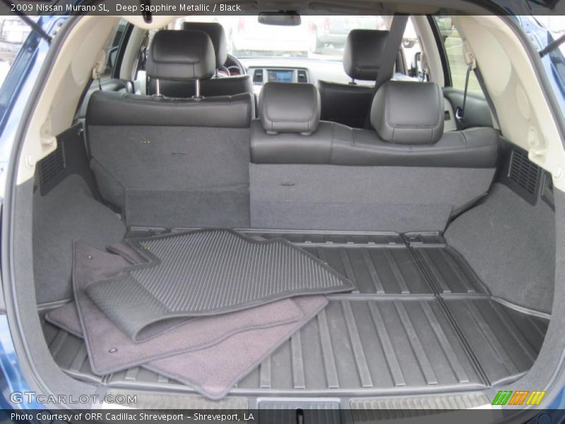 Deep Sapphire Metallic / Black 2009 Nissan Murano SL