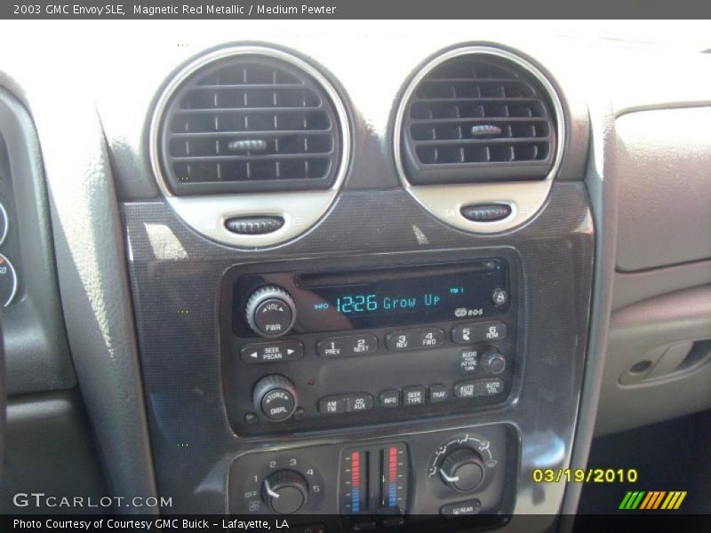 Magnetic Red Metallic / Medium Pewter 2003 GMC Envoy SLE