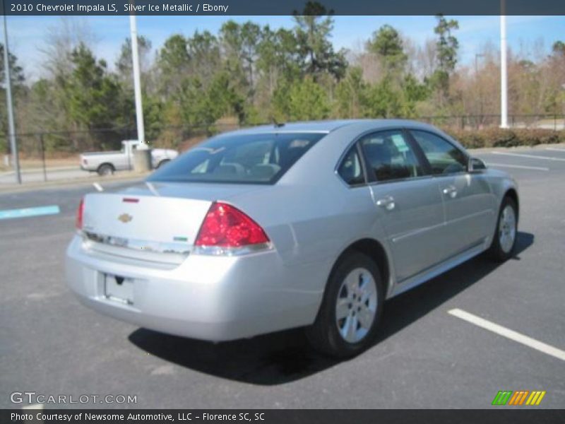 Silver Ice Metallic / Ebony 2010 Chevrolet Impala LS