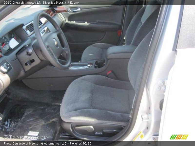 Silver Ice Metallic / Ebony 2010 Chevrolet Impala LS